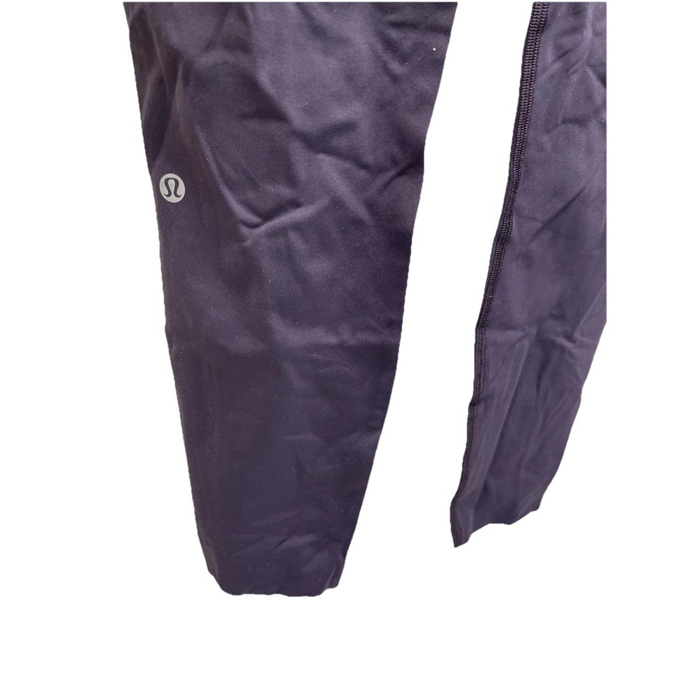 lululemon Black Women's Size 6 Leggings W/pockets & 3 Pockets On Back. - Picture 5 of 6